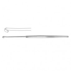 Small Dissecting Hook For Longitudinal Dissection of Vessels Stainless Steel, 23.5 cm